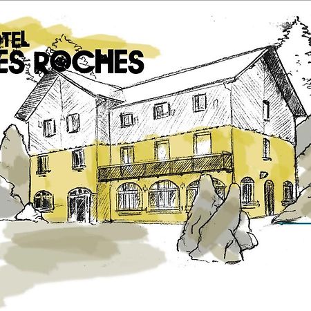 Hotel Restaurant Des Roches Saales Buitenkant foto