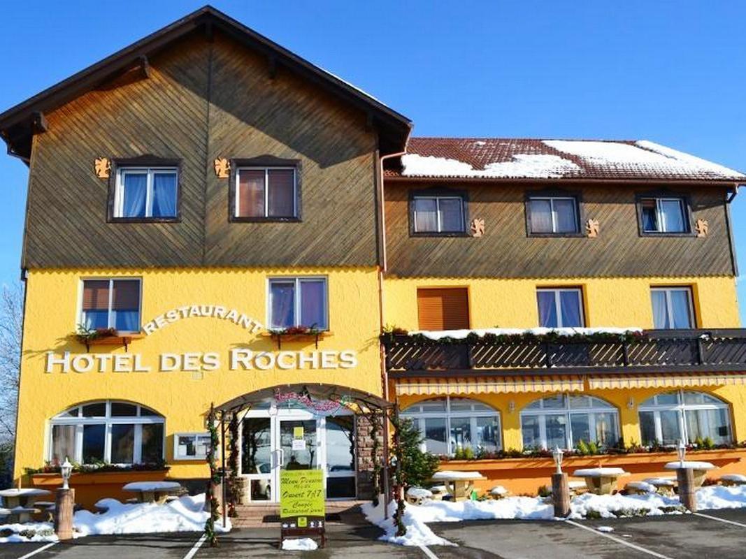 Hotel Restaurant Des Roches Saales Buitenkant foto