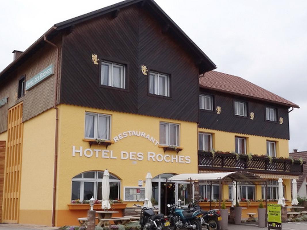 Hotel Restaurant Des Roches Saales Buitenkant foto