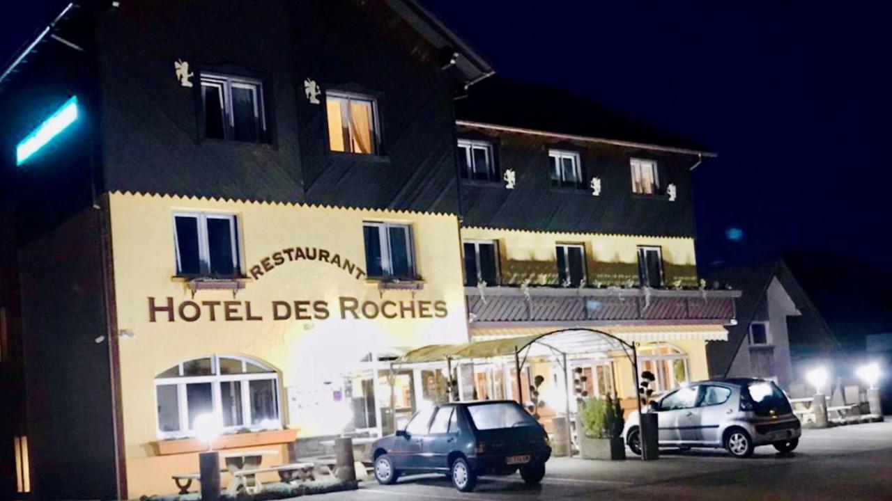 Hotel Restaurant Des Roches Saales Buitenkant foto