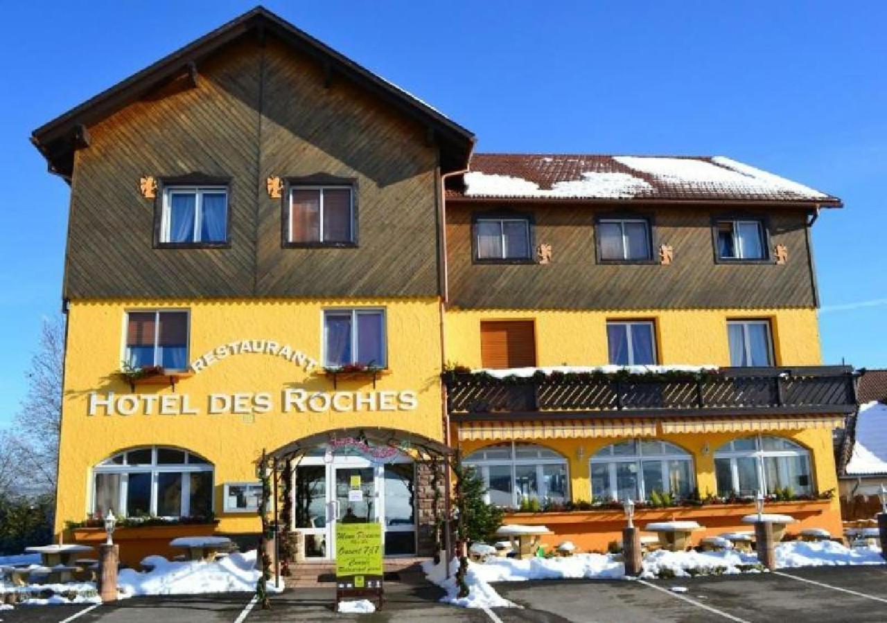 Hotel Restaurant Des Roches Saales Buitenkant foto